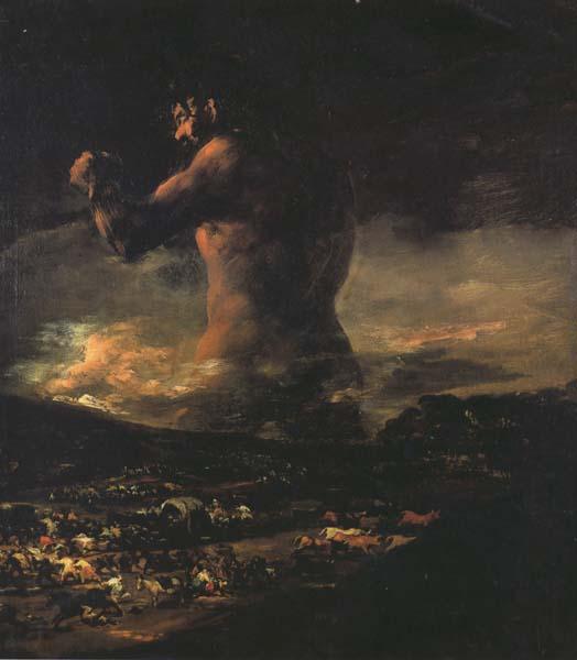 Francisco de Goya El Gigante (mk45) oil painting image